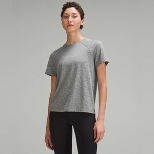 Lululemon License to Train Classic-Fit T-Shirt Heathered Black